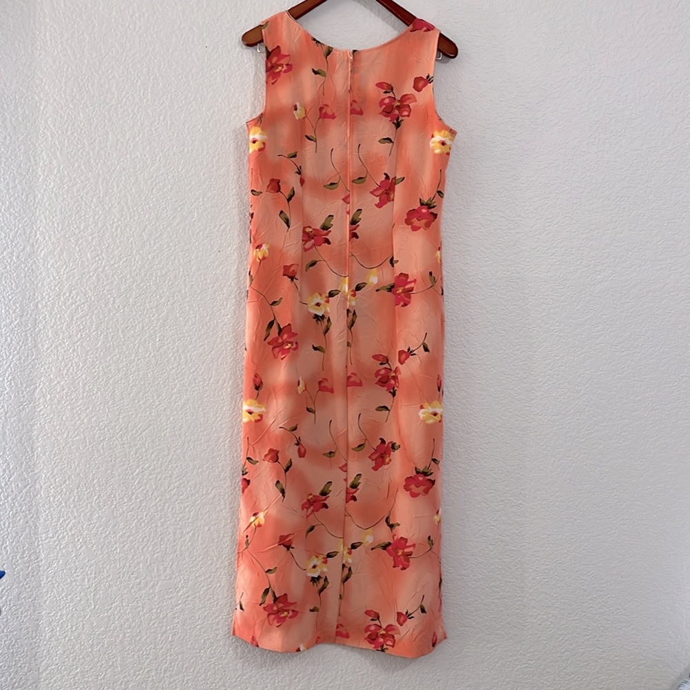 Vintage Y2K Floral Crinkle 2 Piece Dress Set - Picture 9 of 15